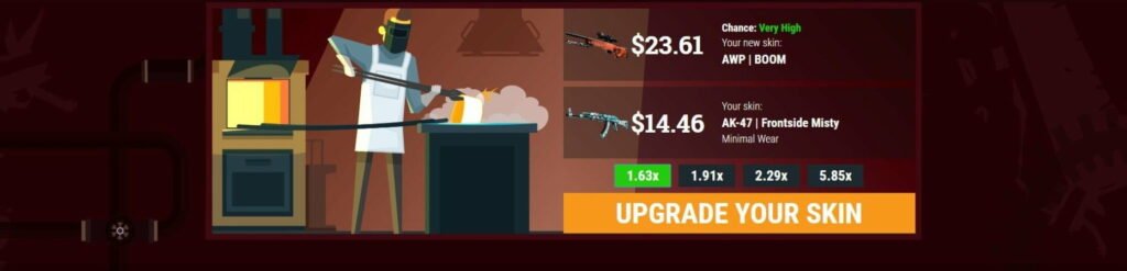 CS2 Skin Upgrade Sites