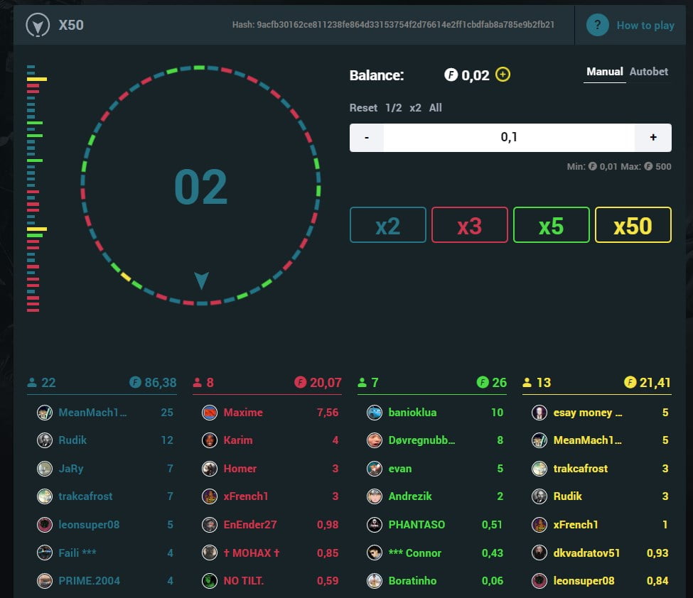 csgofast wheel game