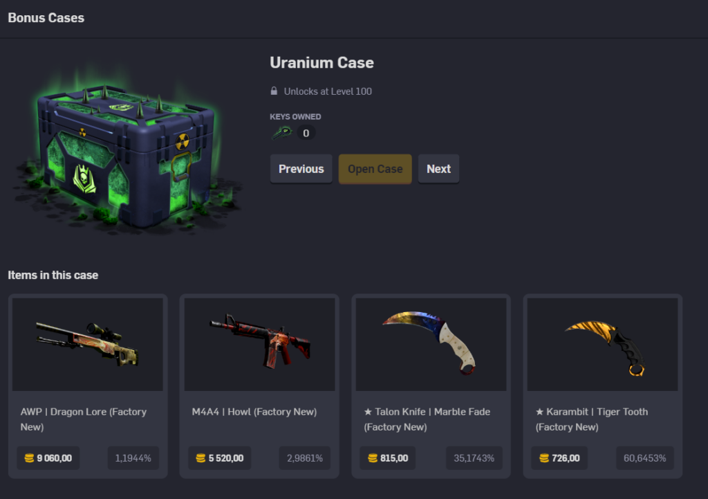csgoempire bonus case