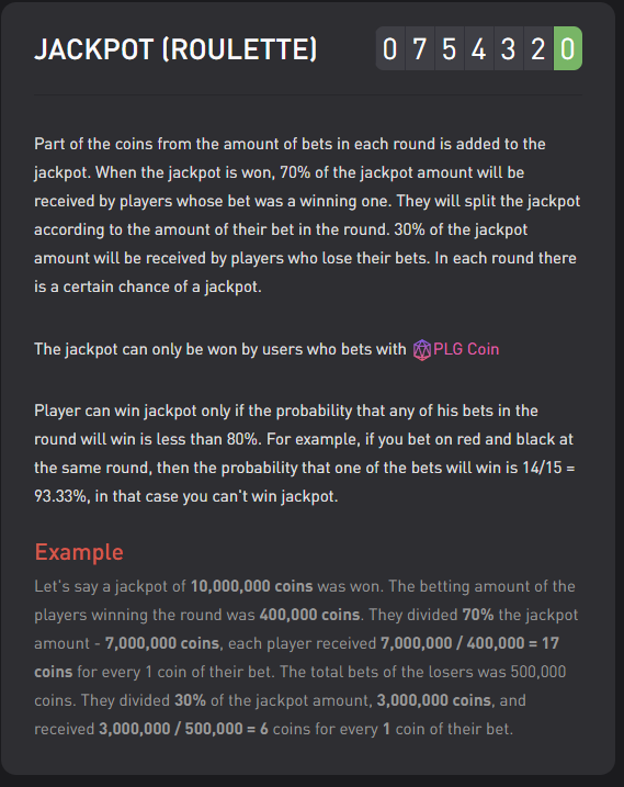 csgopolygon jackpot rules